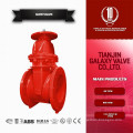 10k cast iron soft seat 5" inch gate valve